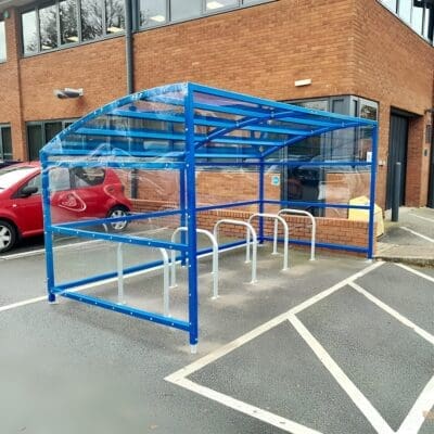 10 Space Oxford Cycle Shelter