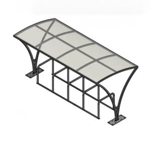 10 Space Chelsea Cycle Shelter Render