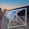 20 Space Original Cycle Shelter open fronted