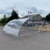 20 space original enclosure with galvanised steel framing and panel roofing installed in a carpark