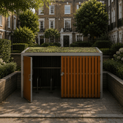 Secured by Design Impregnable Cycle Shelter
