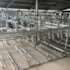Fixed Two Tier Bike Rack installed in a bike shelter area