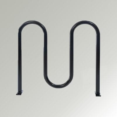 M Cycle Stand in RAL Jet Black render image on a grey gradient background