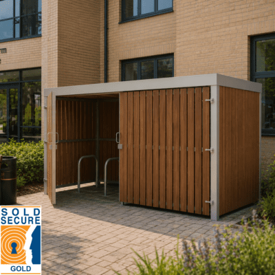 Secure by Design Impregnable Cycle Shelter