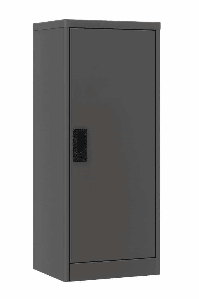 Vertical Bike Locker product render 