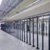 solo vertical bike racks stored in underground cycle storage