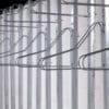 Galvanised steel Solo Vertical Bike Rack