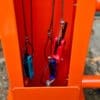 Close up of the Bike Maintenance Station various bike repair tools