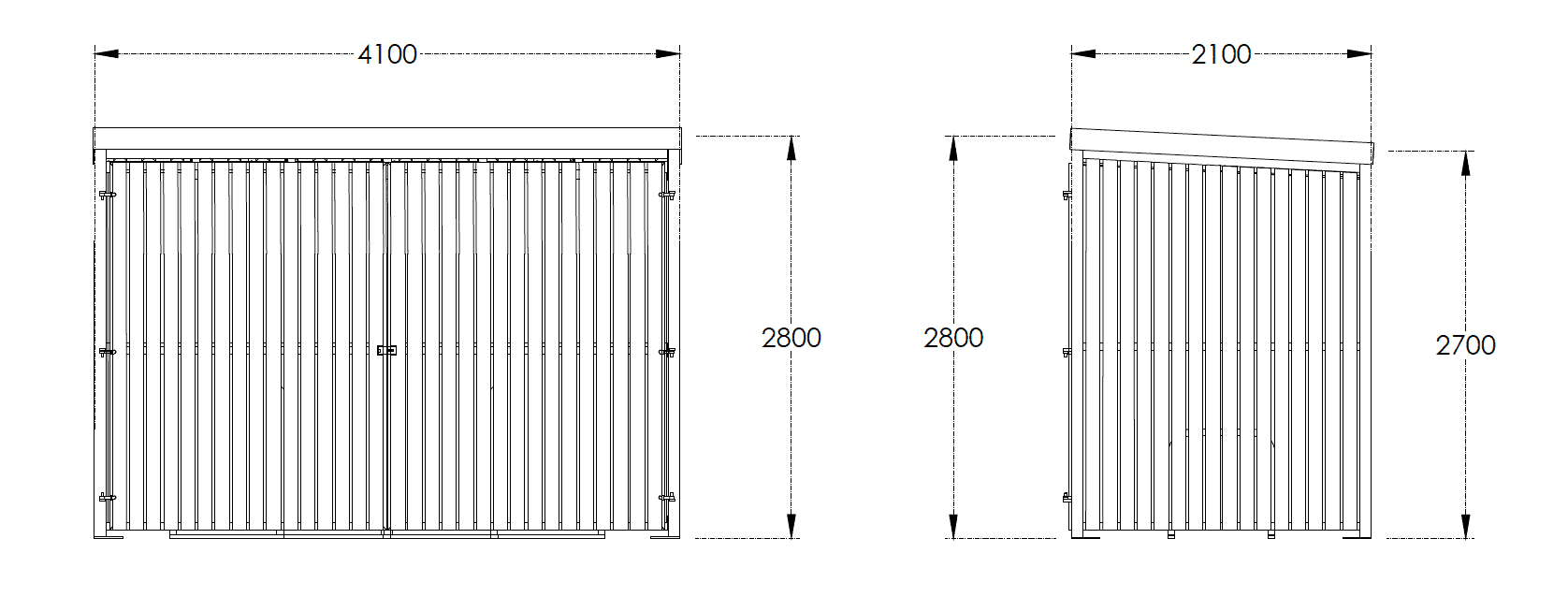 Premium Amazon Two Tier Cycle Shelter