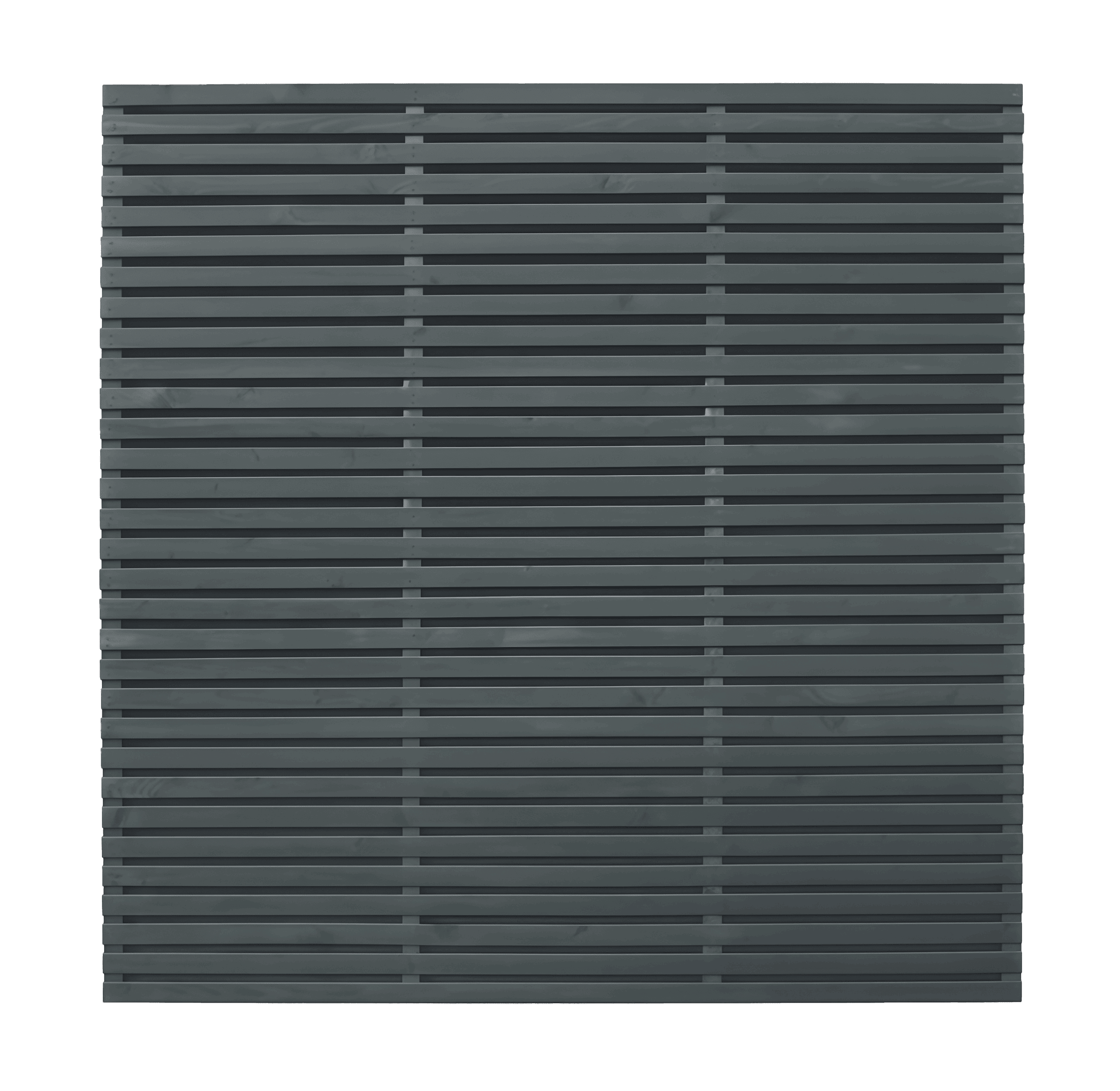 Timber Slat Fencing Black Thermopine