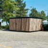 Amazon Eco Enclosure installed in a commercial carpark