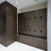 Westminster Locker installed in an underground cycle storage facility, for end of journey facilities.