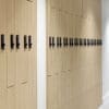 Row of Westminster Lockers installed in an End Of Trip Cycle Commuter Area