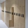 Row of Westminster Lockers installed in an End Of Trip Cycle Commuter Area