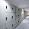 Camden Clothing Lockers installed in an internal cycle storage facility for end of journey