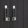 Westminster Locker with bench installed in the locker room of a commercial property