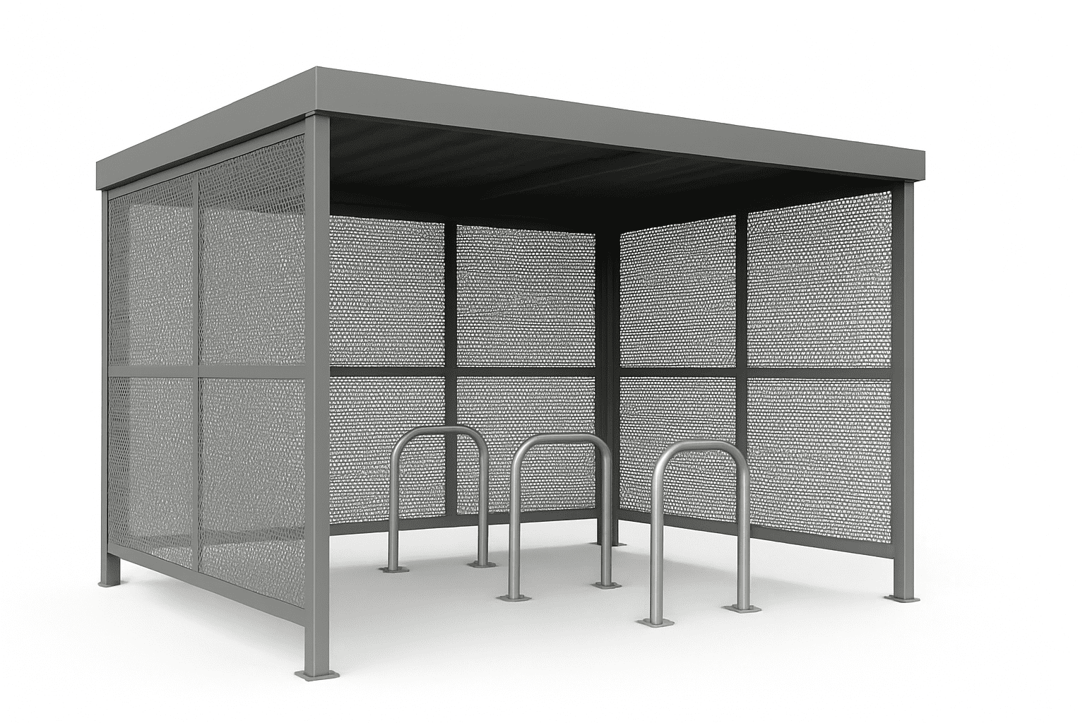 Balmoral Cycle Shelter render