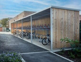 Eco-Friendly Commuting Bike Storage