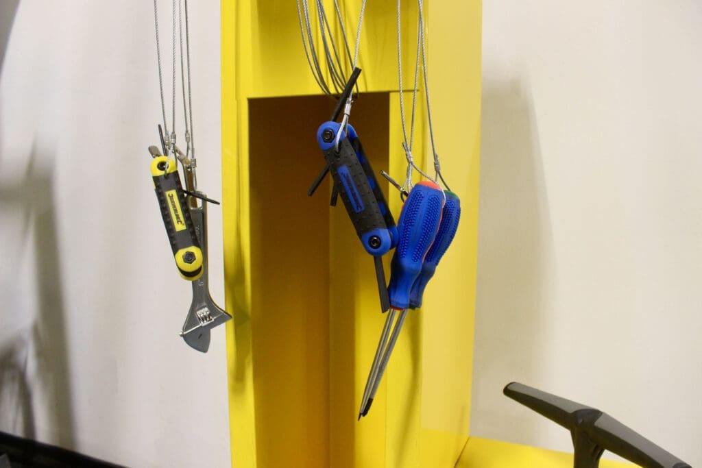 Image showing the tools providing on the Public Maintenance Station 