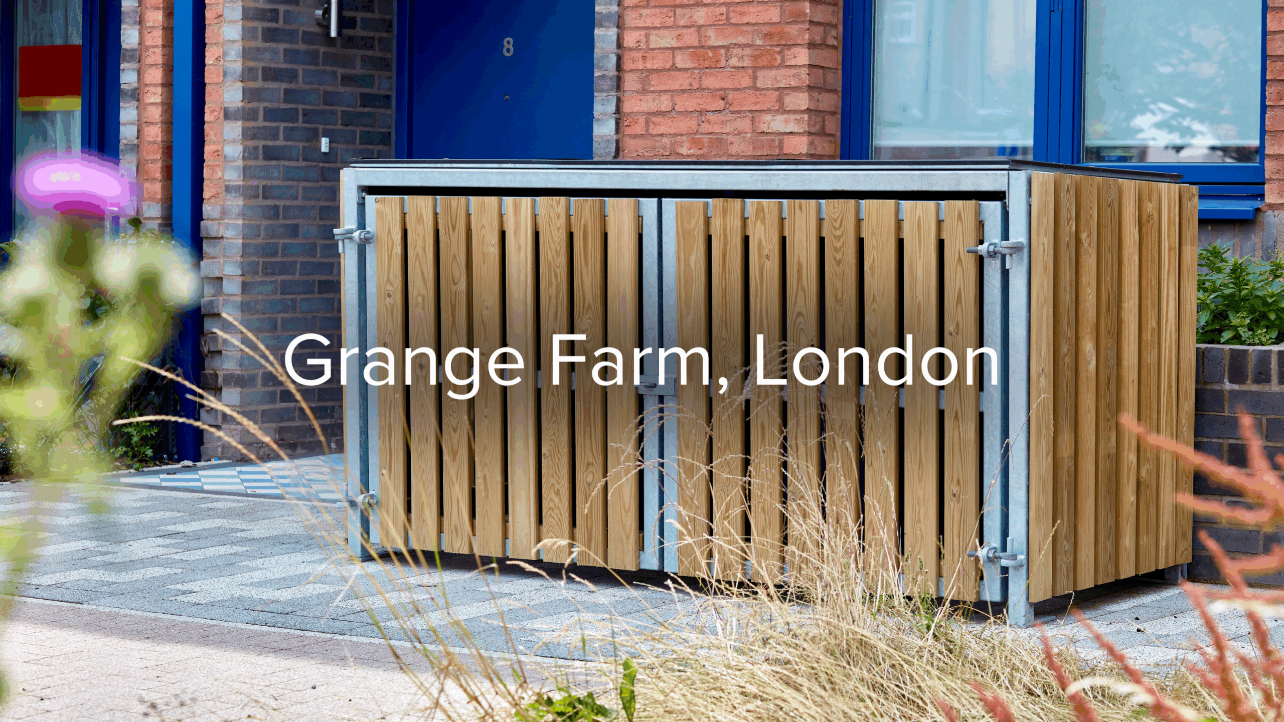 Grange Farm, Harrow – Amazon Eco 2 Cycle Locker installation for residential development