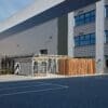 Valor Park Habitat Panel Shelter installed externally in a commercial setting