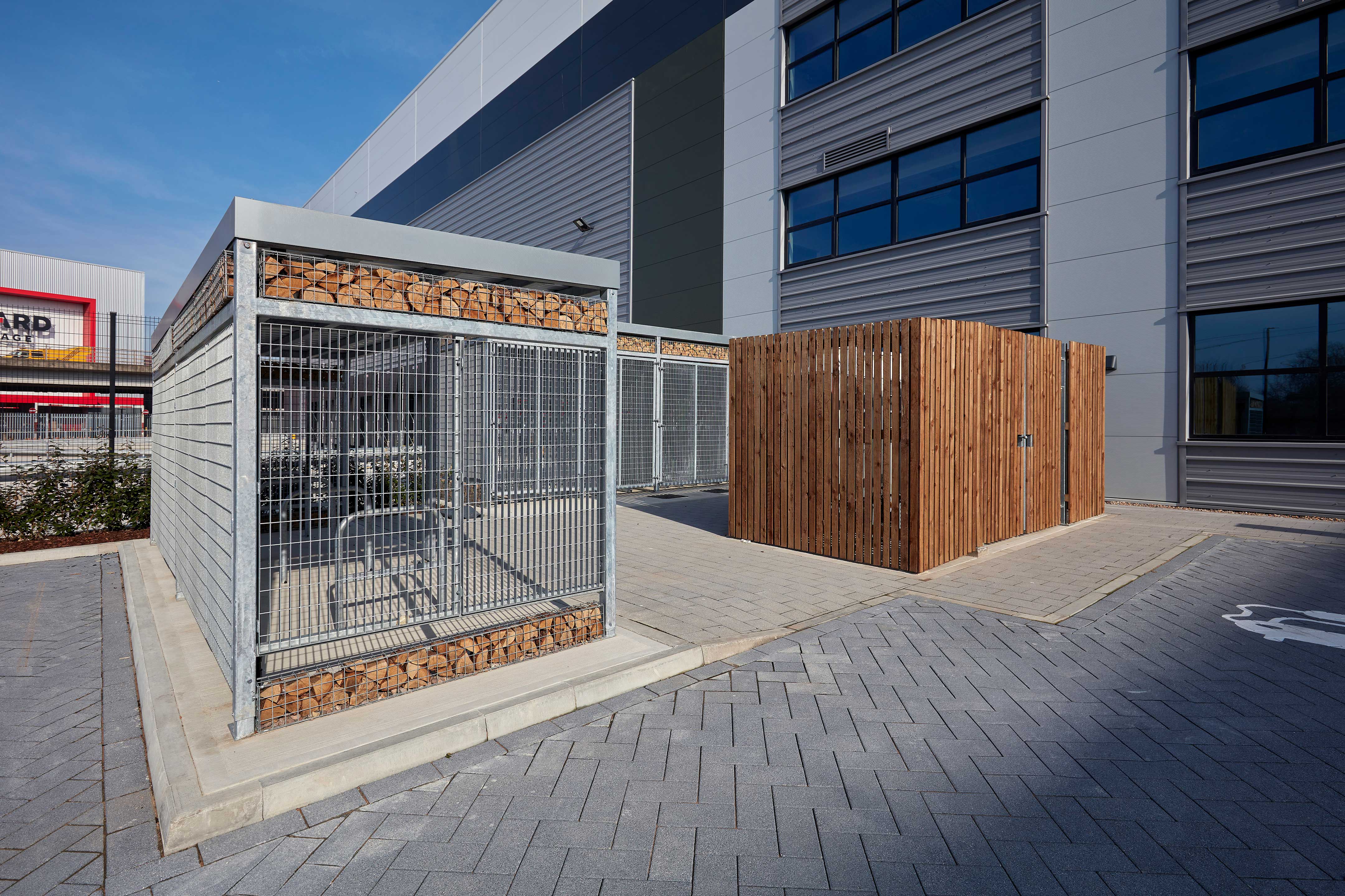 Valor Park Bespoke Habitat Panel Shelters
