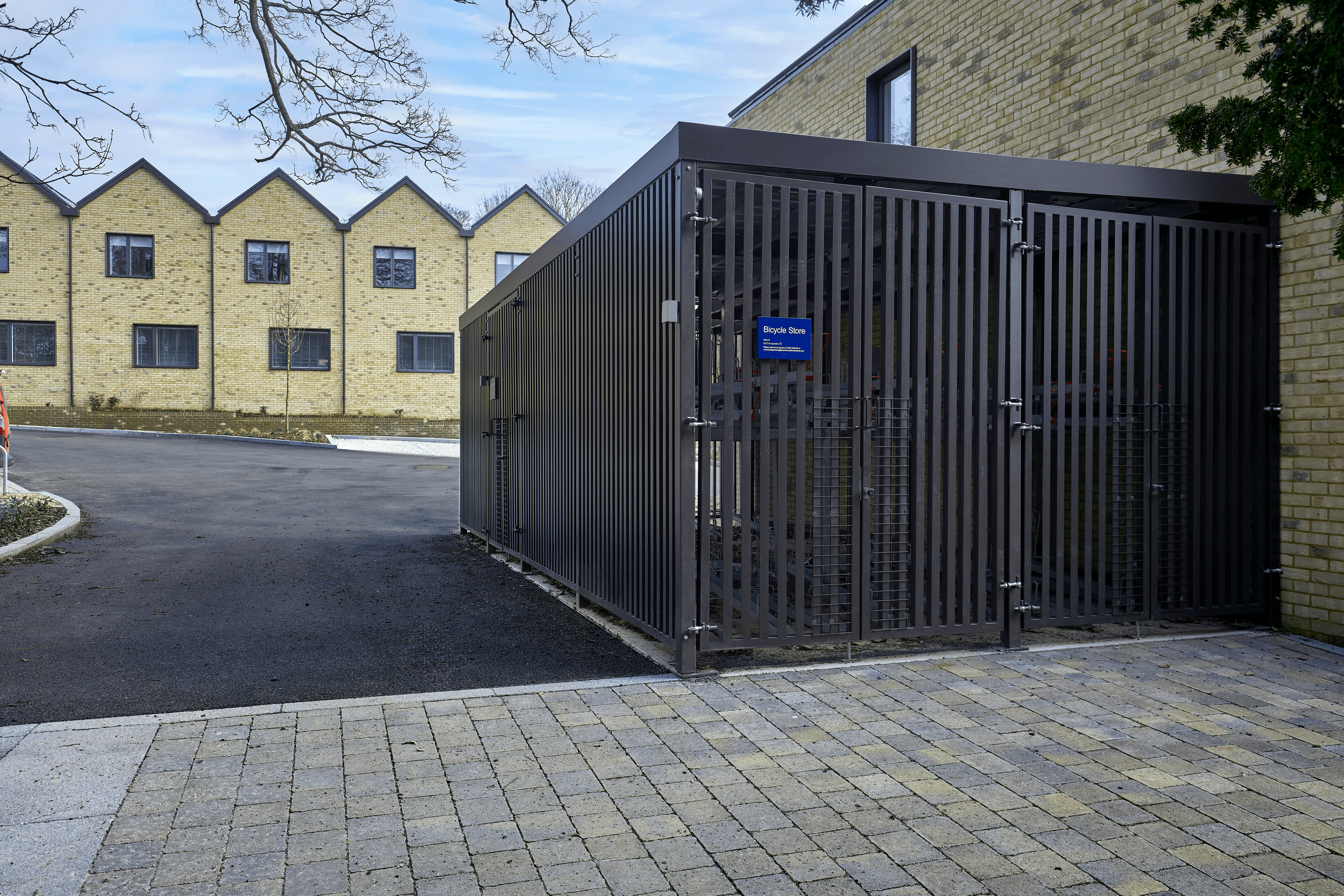 Cycle & Bin Storage Solutions at Court Place Gardens