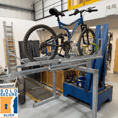 secured by design two tier rack