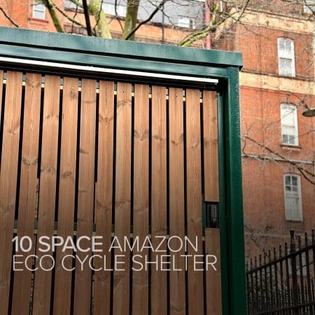 10 Space Amazon Eco Shelter Eco Shelter with timber cladding