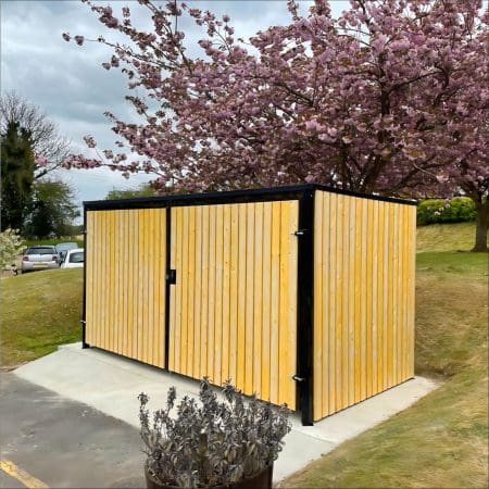 10 Space Amazon Eco Shelter Eco Shelter with timber cladding