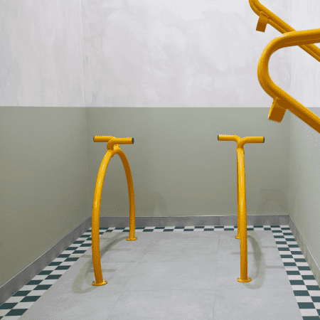 Powdercoated Equilibrium Bike Rack