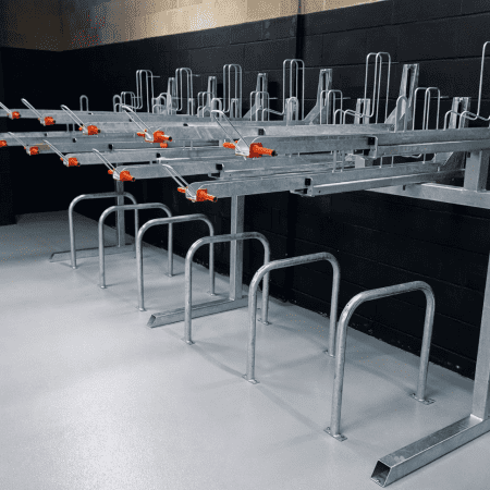 Gas Assisted Two Tier Rack - CHS Handles