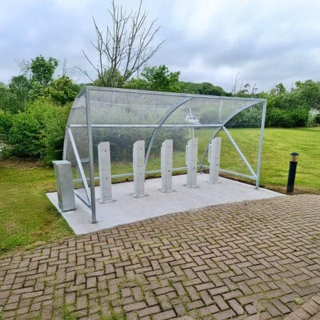 E-Bike Charging Shelter