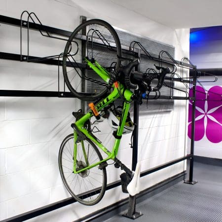 Free Standing Vertical Bike Rack The Bike Storage Company