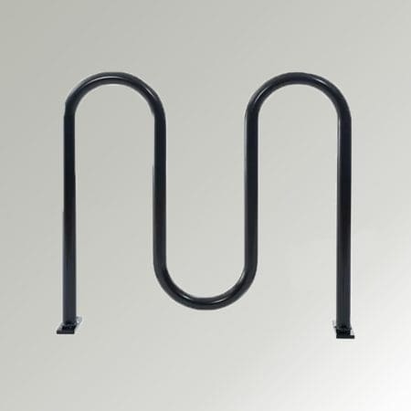 M Cycle Stand in RAL Jet Black render image on a grey gradient background